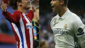Griezmann y Cristiano Ronaldo.