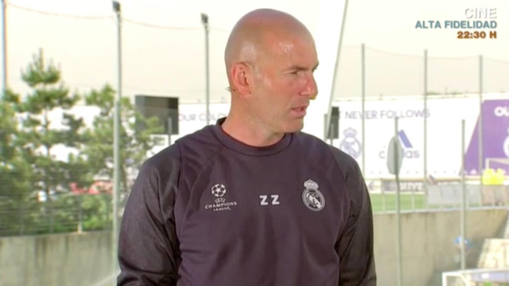 Zidane habla en Realmadrid TV