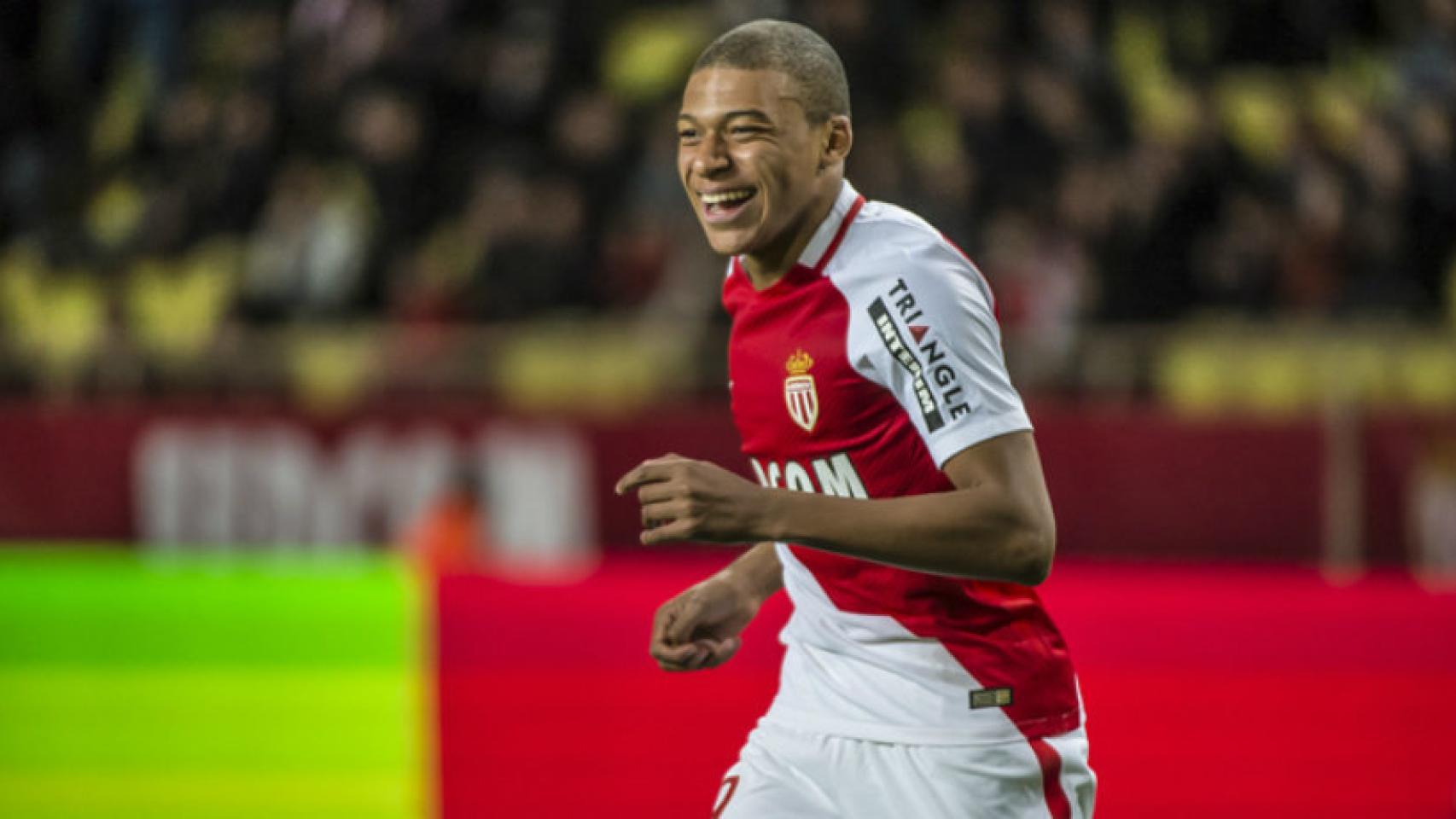 Mbappé, con el Mónaco Foto asmonacocom