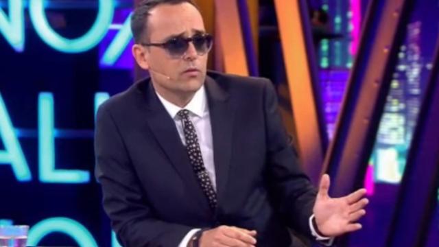 El presentador en un momento del programa