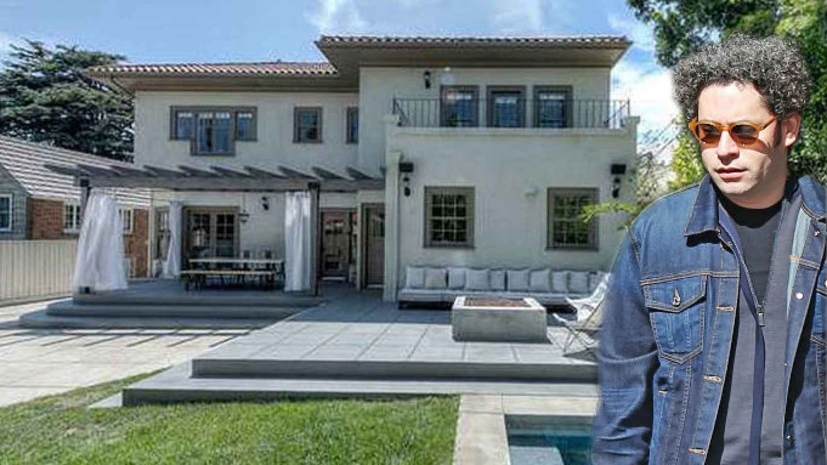 Gustavo Dudamel y su mansión de Los Ángeles que acaba de vender.