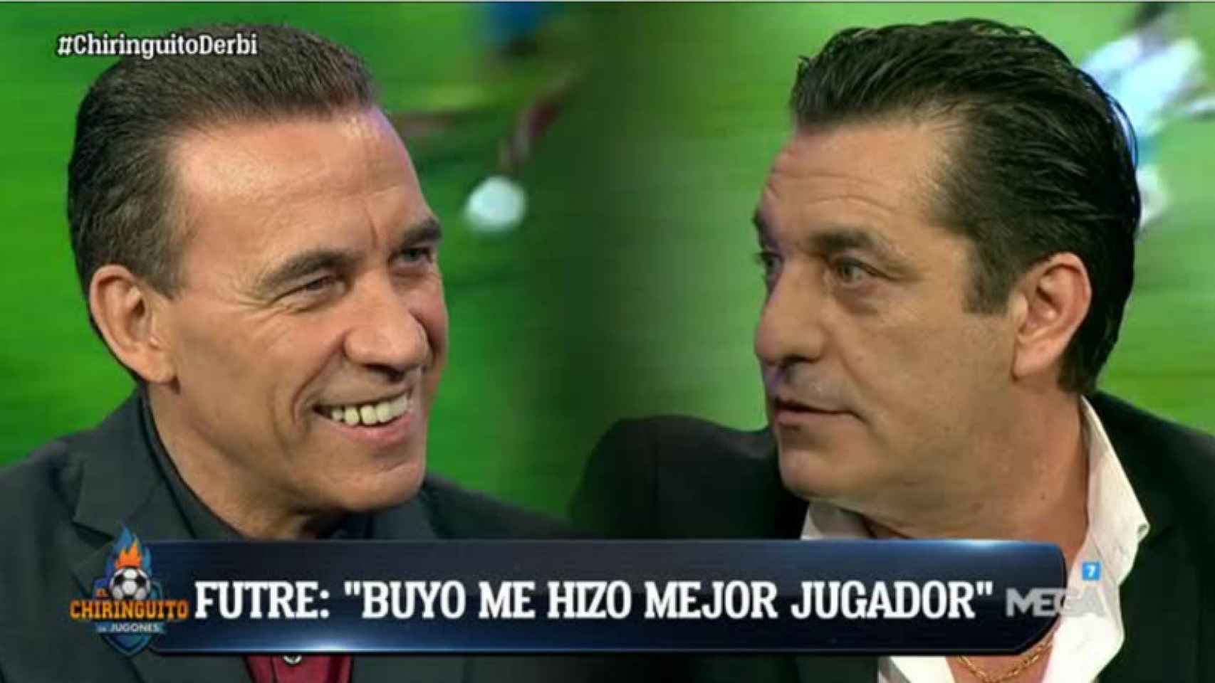 Paco Buyo y Futre. Fuente: @elchiringuitotv