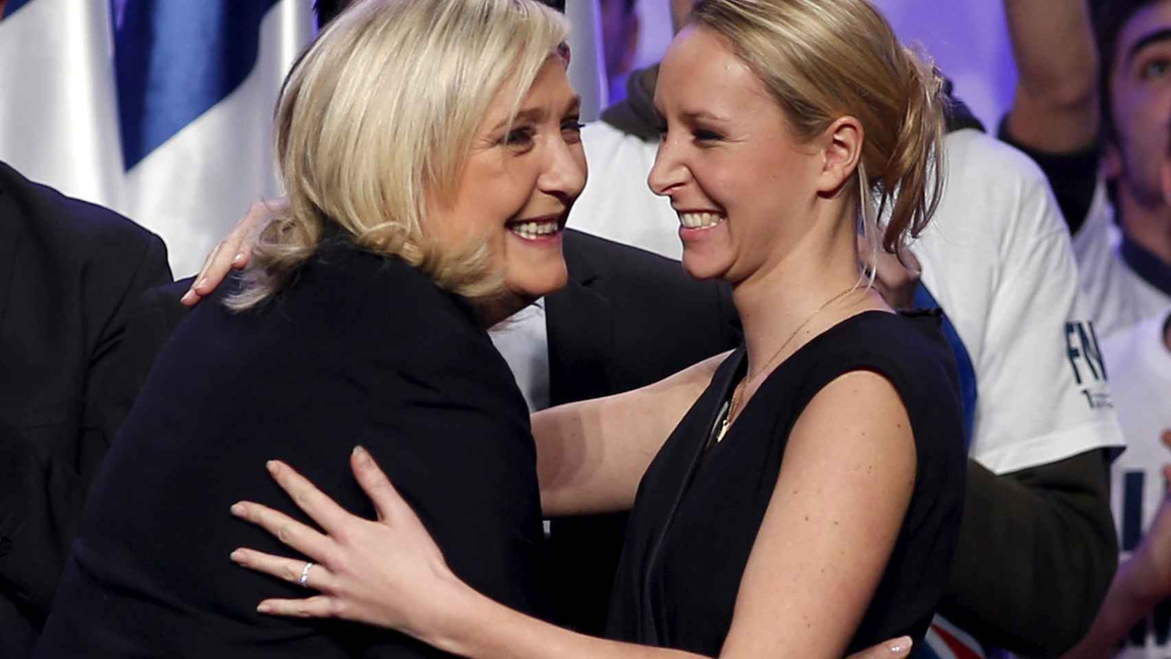 Marine y Marion Maréchal Le Pen, en una imagen de archivo