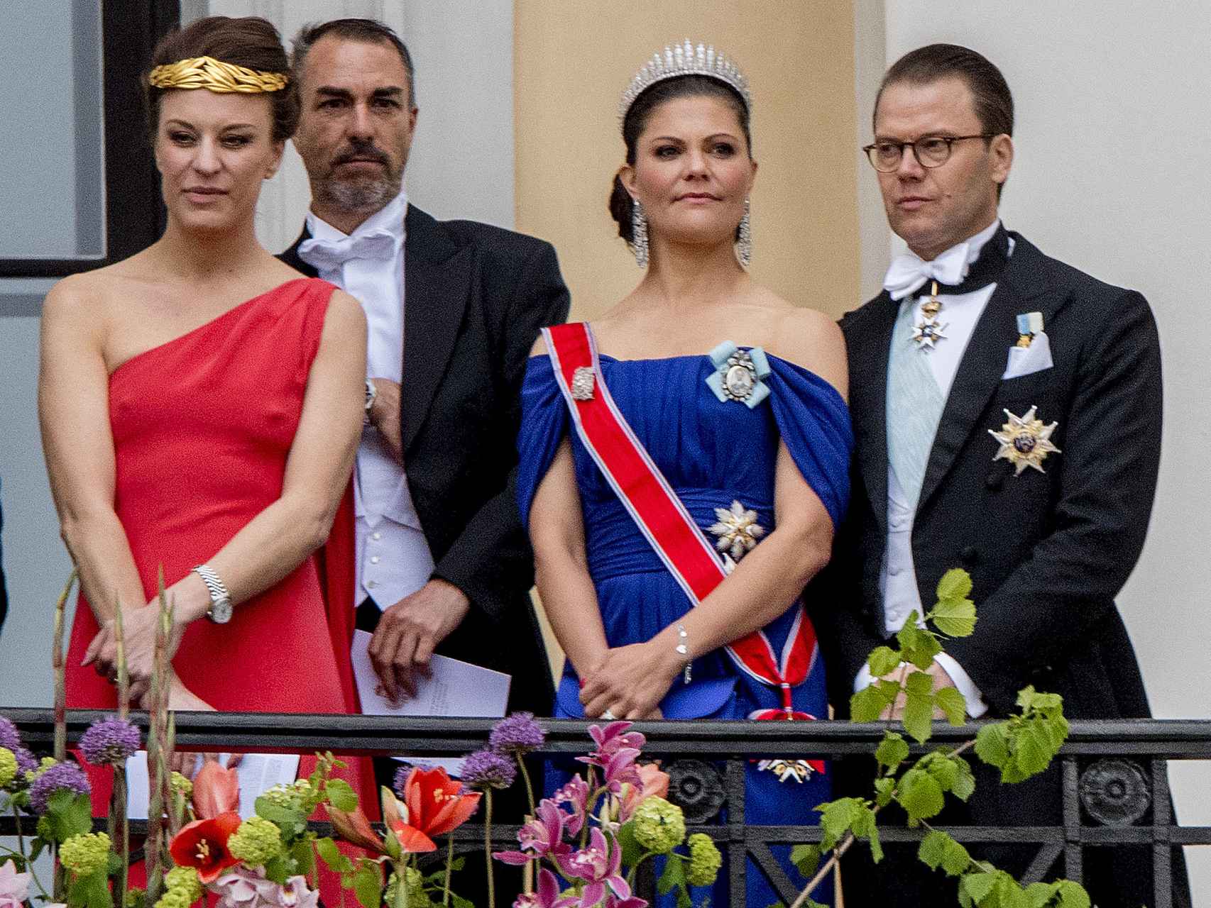 Kongevinas junto a Victoria de Suecia y su marido, Daniel Westling.