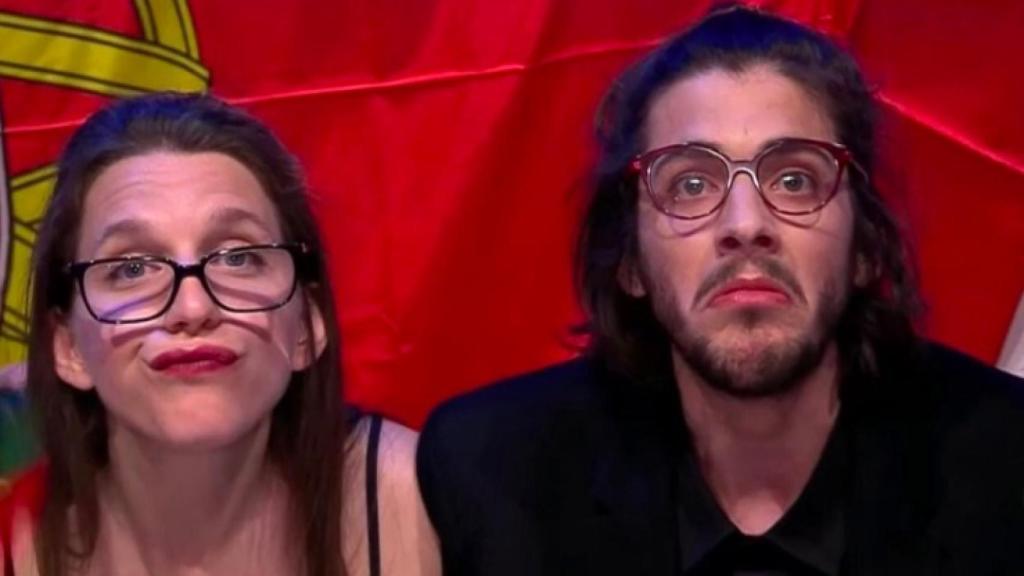 Salvador y Luísa Sobral.