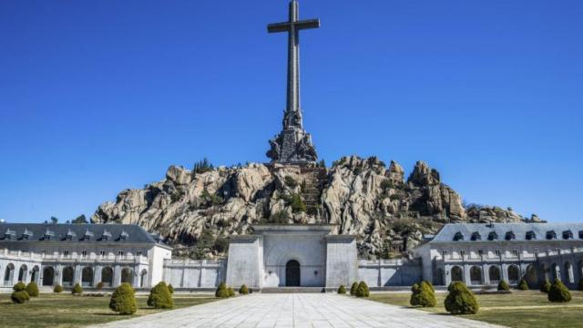 Vista del Valle de los Caídos, donde están enterrados los restos de Franco