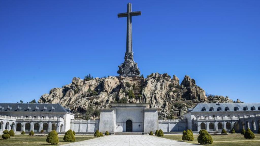 Vista del Valle de los Caídos, donde están enterrados los restos de Franco