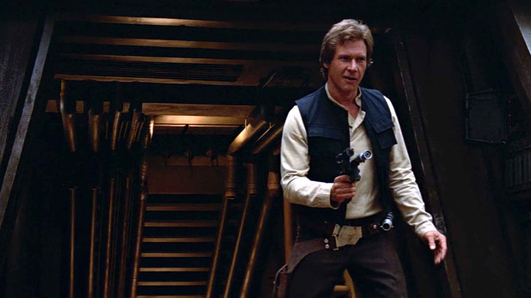 Harrison Ford en El retorno del Jedi.