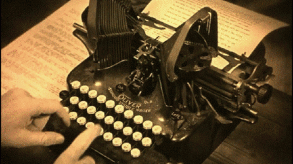Maquina de Escribir.