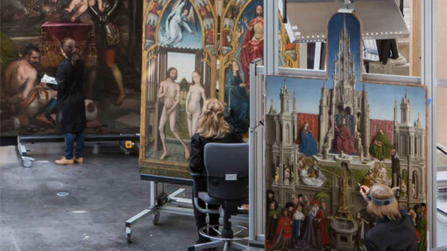 Image: El Museo del Prado enseña su sala de curas