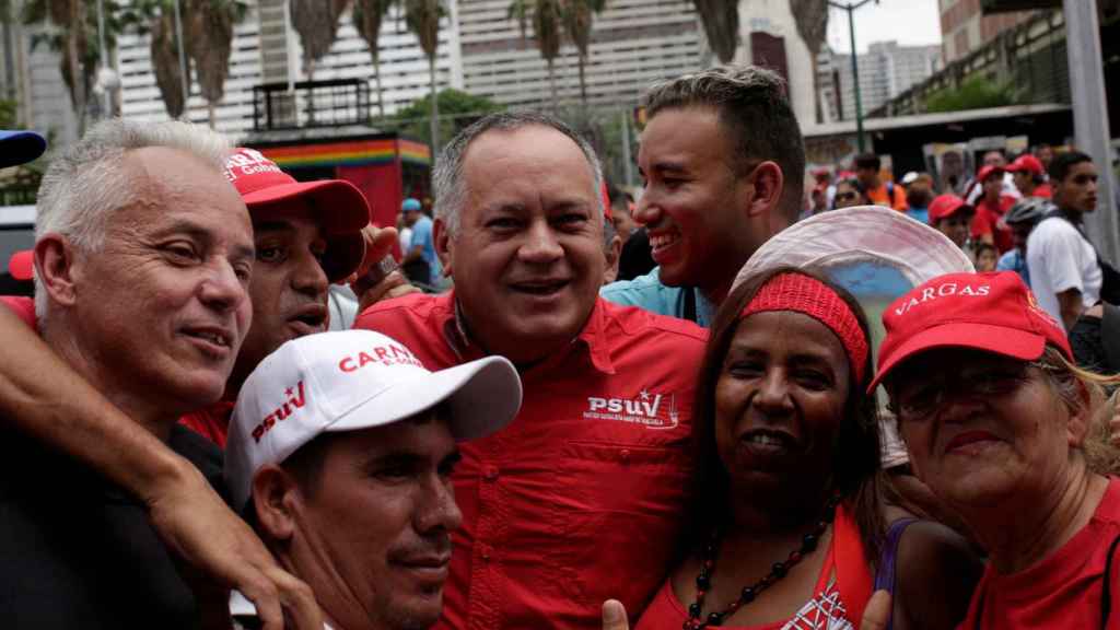 Diosdado Cabello, número dos del Gobierno venezolano.