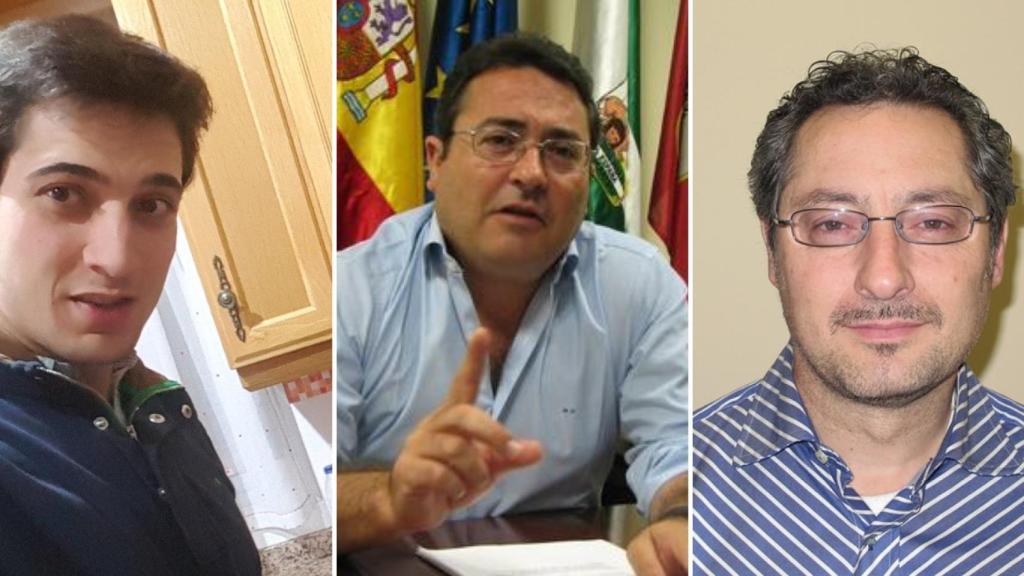 De izquierda a derecha: Luis Paniagua, Manuel Alcocer y Agustín Morón.