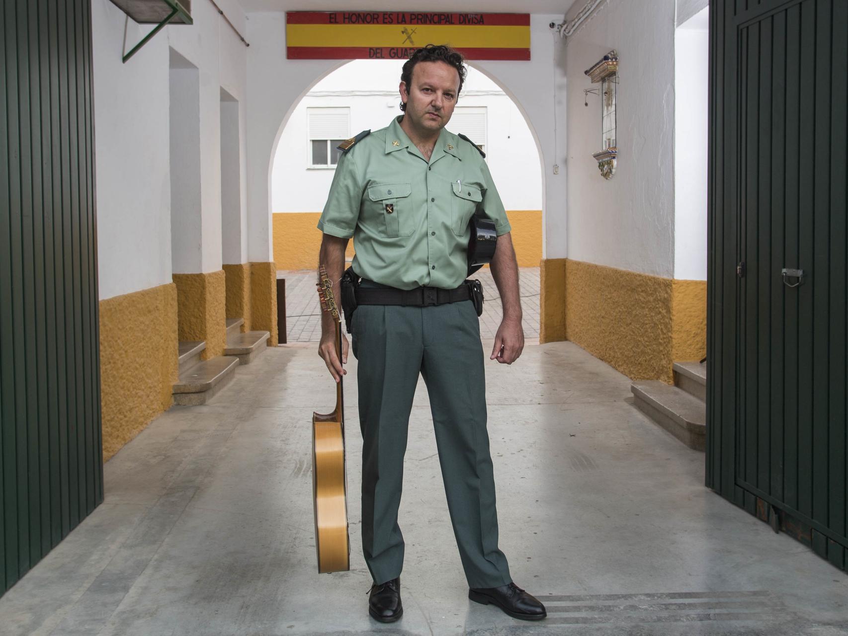 José Delgado, comandante del puesto de la Guardia Civil de Morón de la Frontera, y conocido como el Pico de Morón.