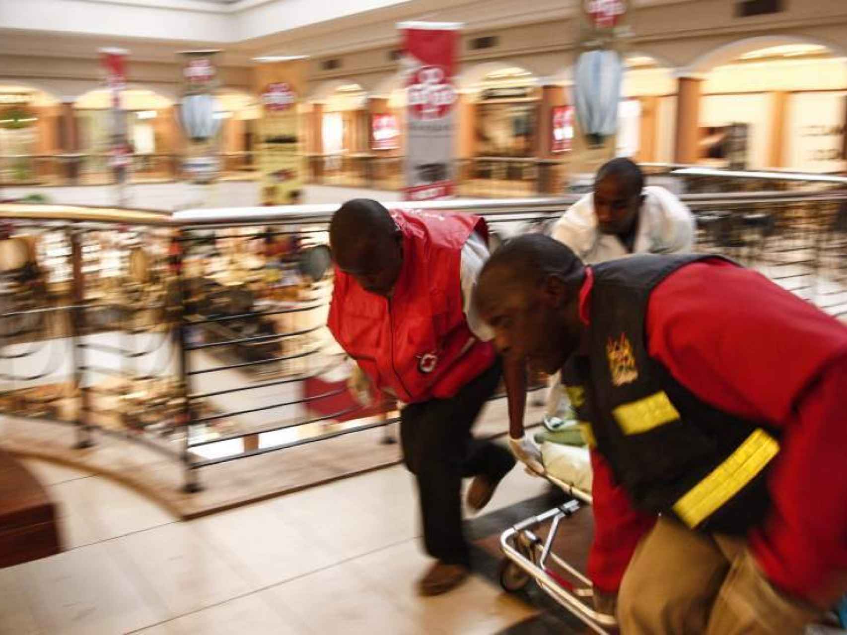 Imágenes del ataque terrorista en el centro comercial Westgate, en Nairobi (Kenia).