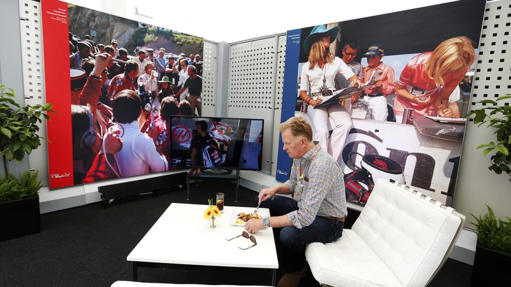 El paddock desde dentro.