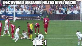 Meme del Real Madrid - Sevilla   Foto: memedeportes.com