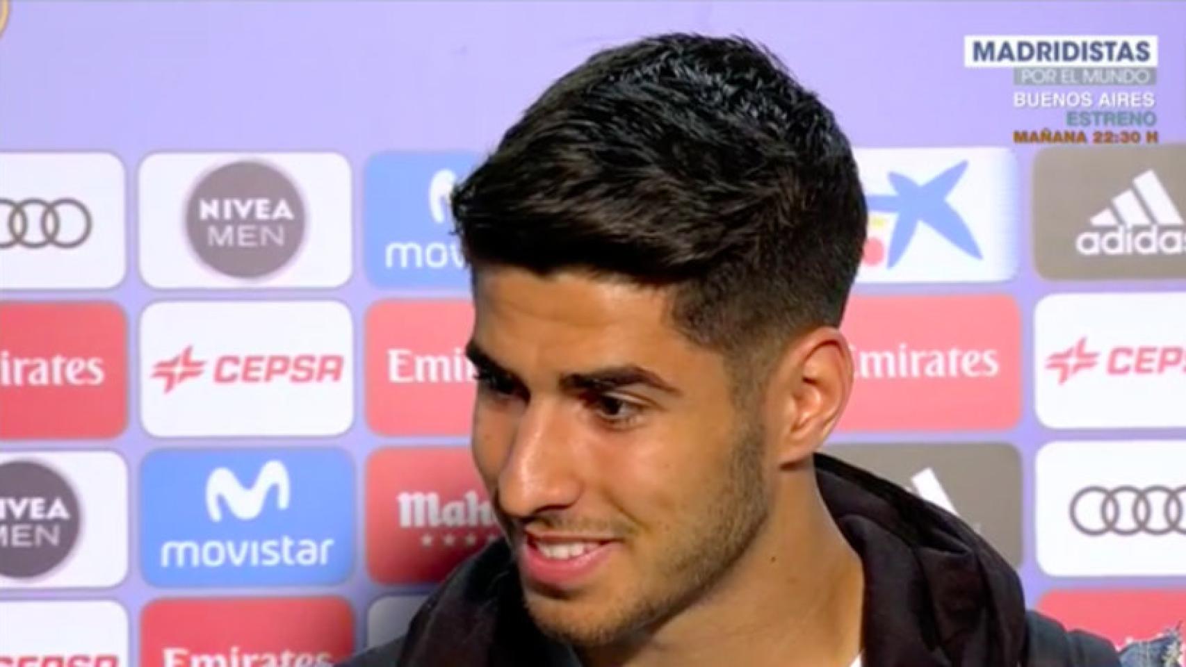 Asensio, en zona mixta