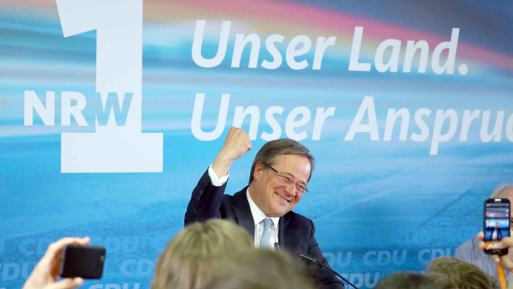 Armin Laschet, el candidato de la CDU en Renania.