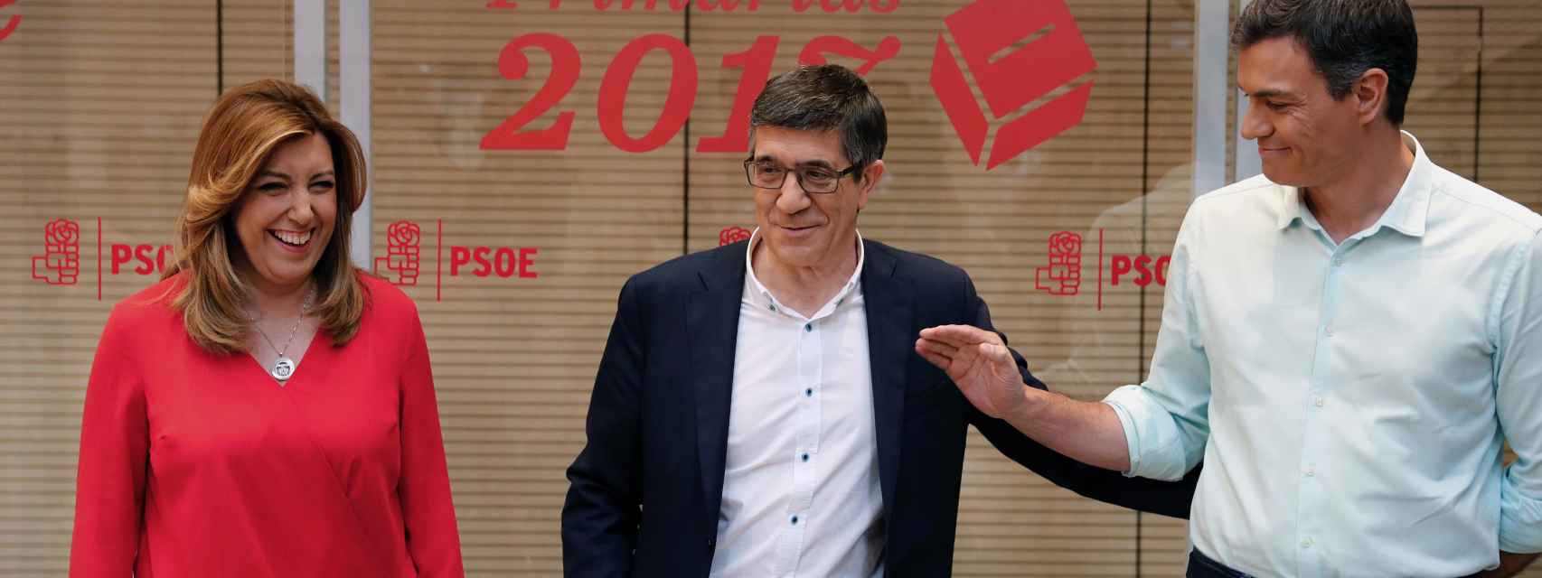 Los aspirantes a liderar el PSOE