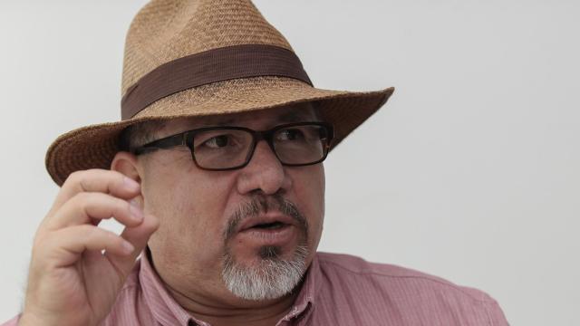 El periodista y escritor mexicano Javier Valdez