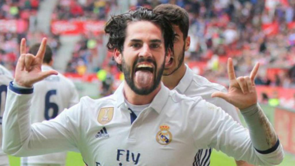 Dedicación de Isco. Foto: Twitter (@ellarguero)