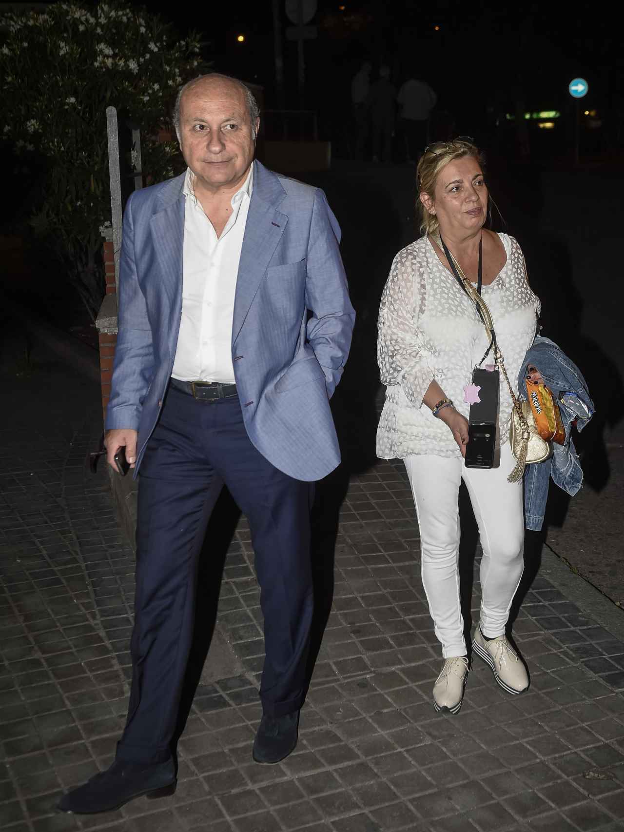Carmen Borrego y su marido José Carlos Bernal.