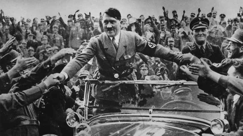 Adolf Hitler en Nuremberg, en 1933.