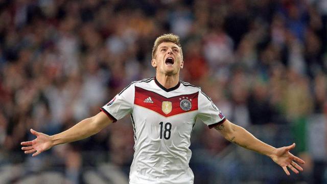 Kroos con Alemania
