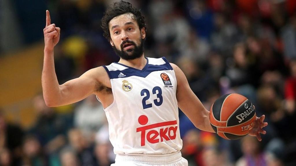 Sergio Llull en un partido de Euroliga. Foto: euroleague.net