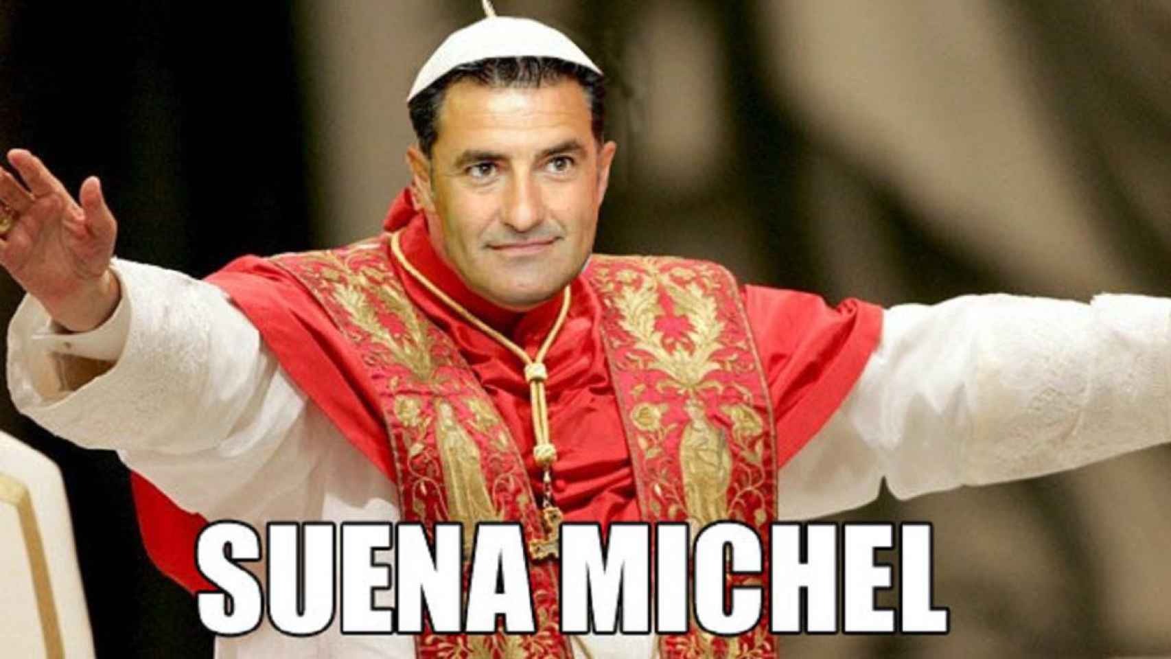 Uno de los memes que inundaron la red en la elección del nuevo Papa.