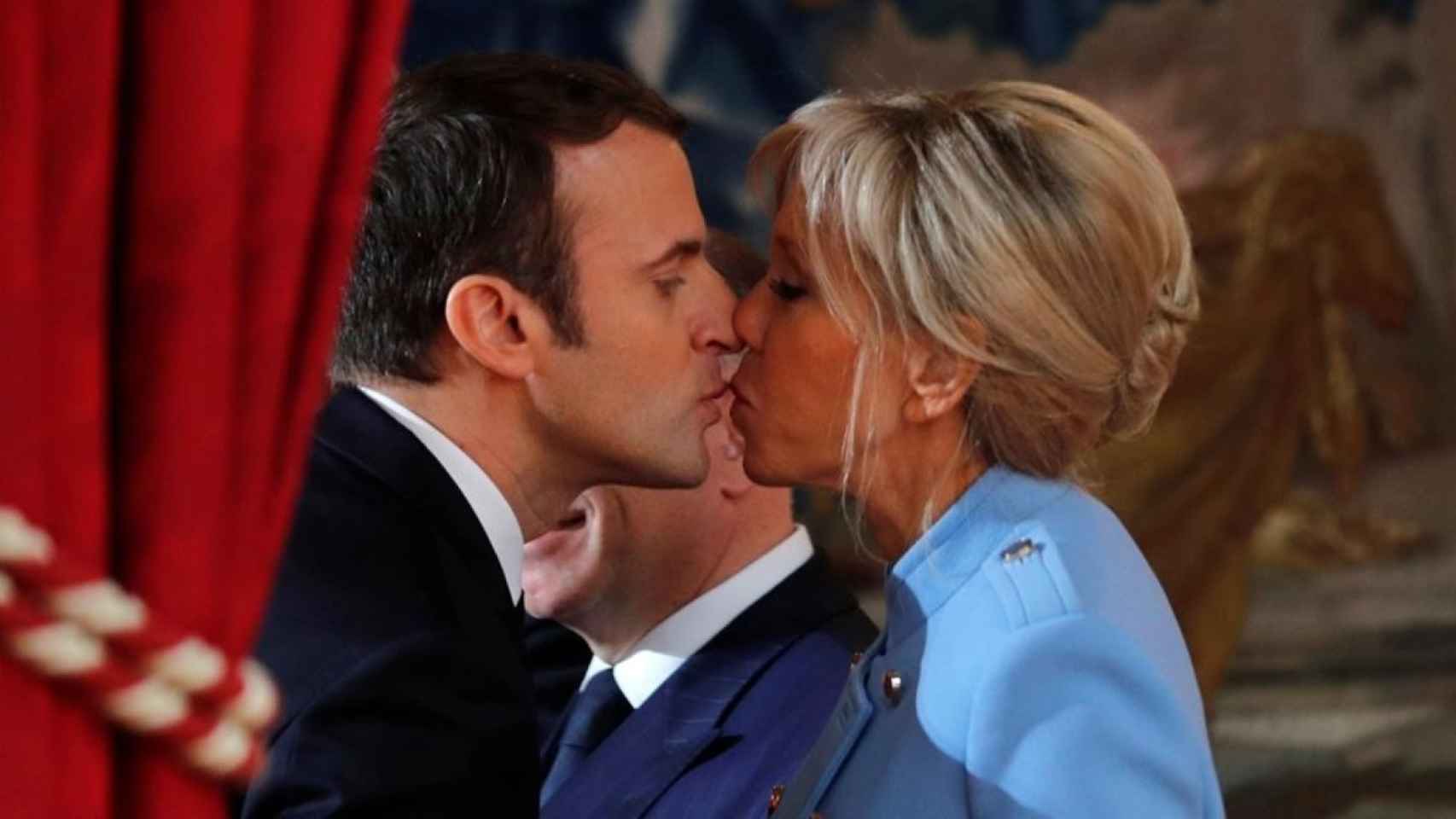 Macron y Brigitte son la pareja del momento en Francia.