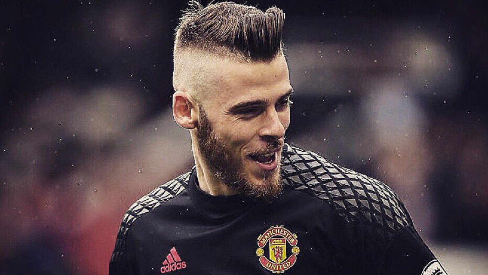 De Gea con el Manchester United. Foto: Twitter (@D_DeGea)