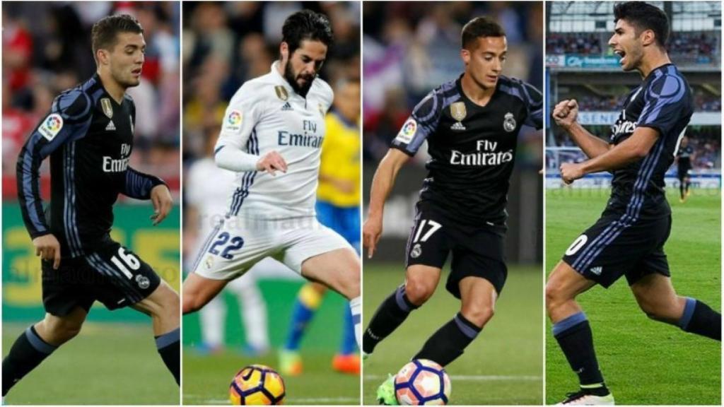 Los cuatro fantásticos del Real Madrid