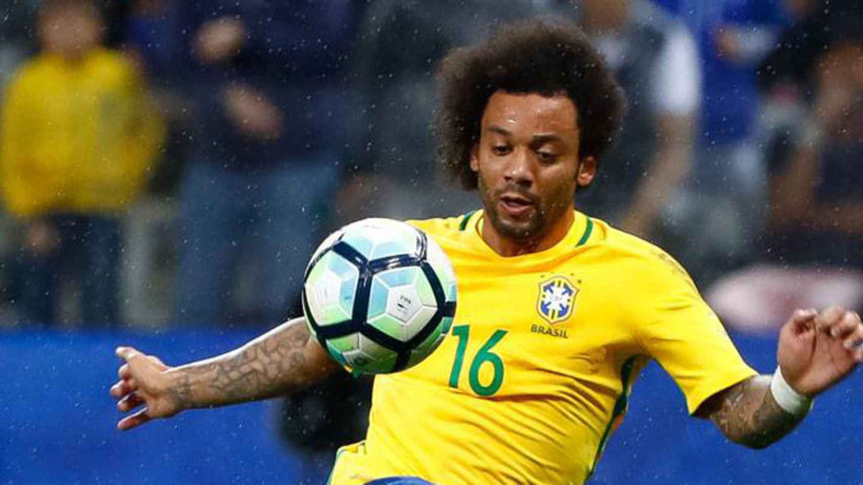 Marcelo con la selección brasileña