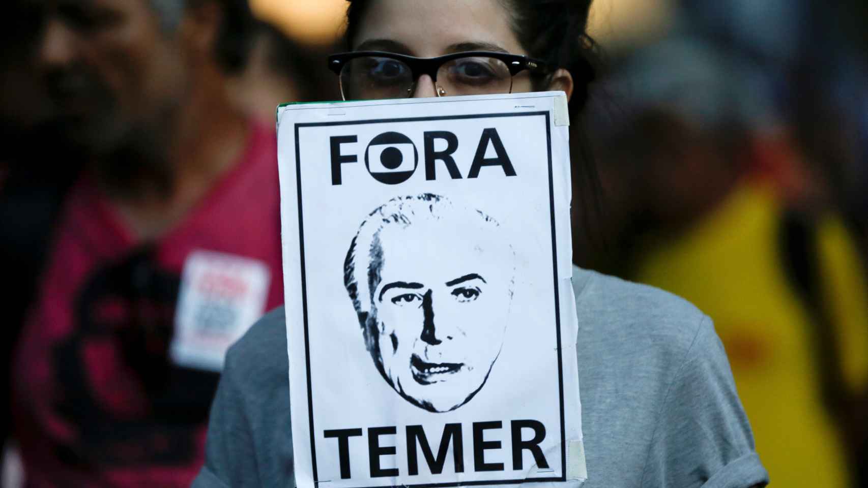 Protestas en Brasil contra Michel Temer.