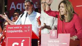 Alegatos finales de Susana Díaz y Pedro Sánchez: la salvadora del PSOE contra el defensor de la militancia