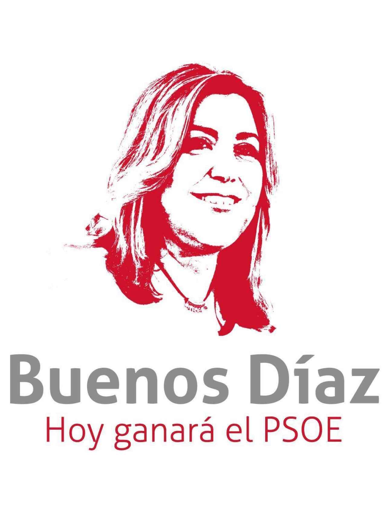 Imagen distribuida entre partidarios de Susana Díaz.