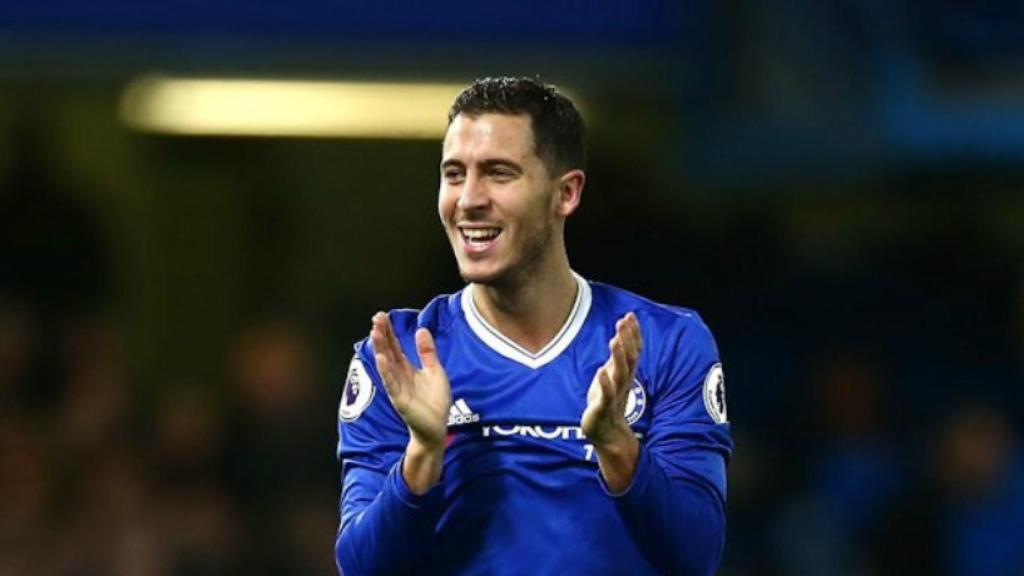 Hazard, con el Chelsea. Foto: chelseafc.com