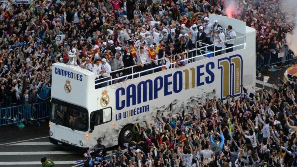 Celebración de La Undécima Copa de Europa.