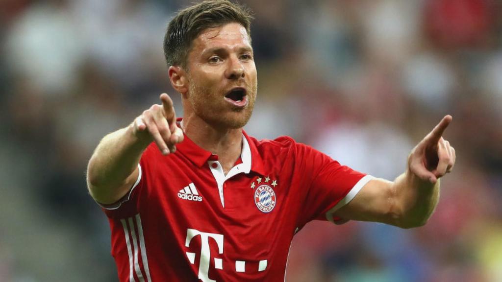 Xabi Alonso durante su etapa en el Bayern. Foto: fcbayern.com