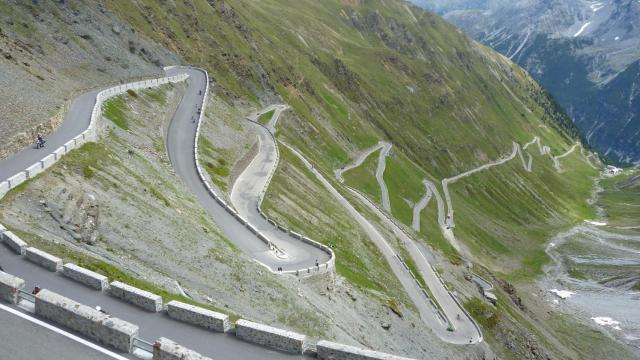 Panorámica del Stelvio.