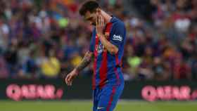Messi, tras el partido contra el Eibar.