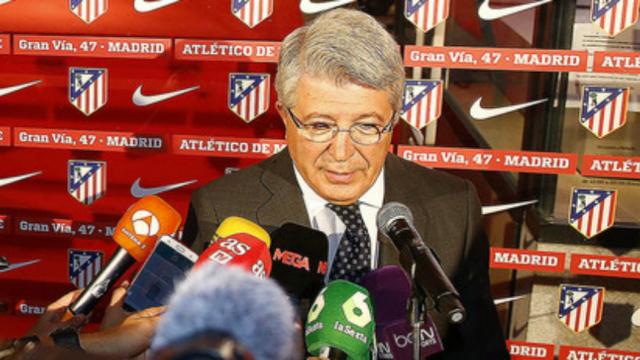 Enrique Cerezo, presidente del Atleti   Foto: atleticodemadrid.com