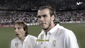 Bale y Modric no sabían que no se entregaba el trofeo al ganar La Liga
