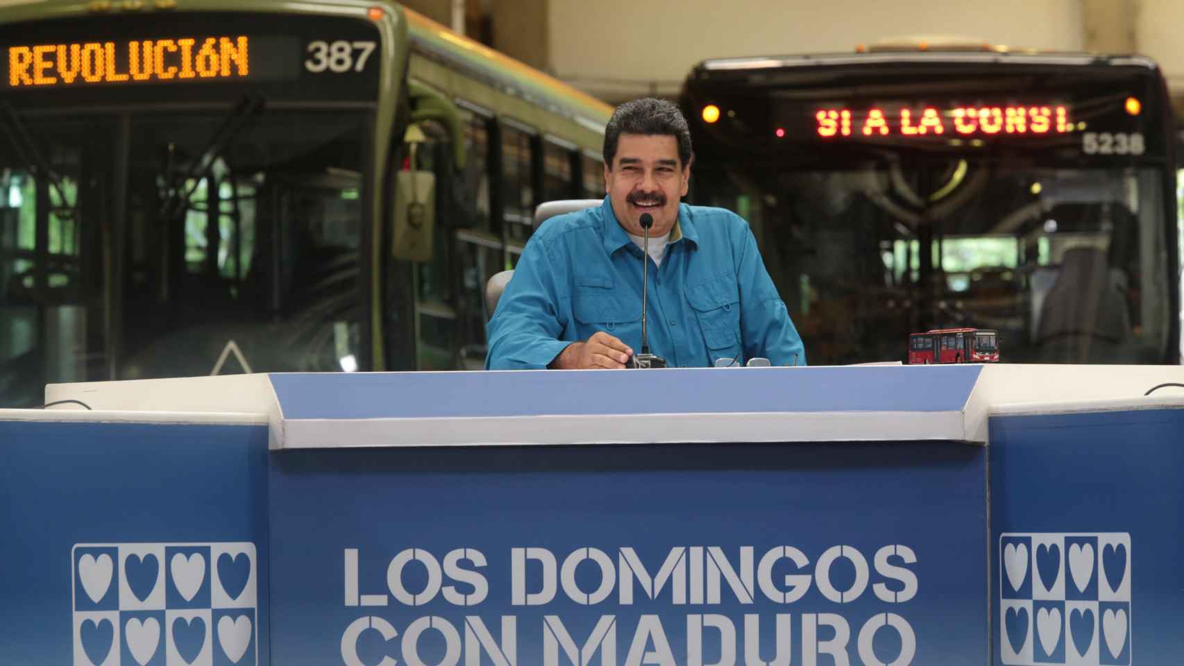 Nicolás Maduro, en una imagen de su programa de televisión.