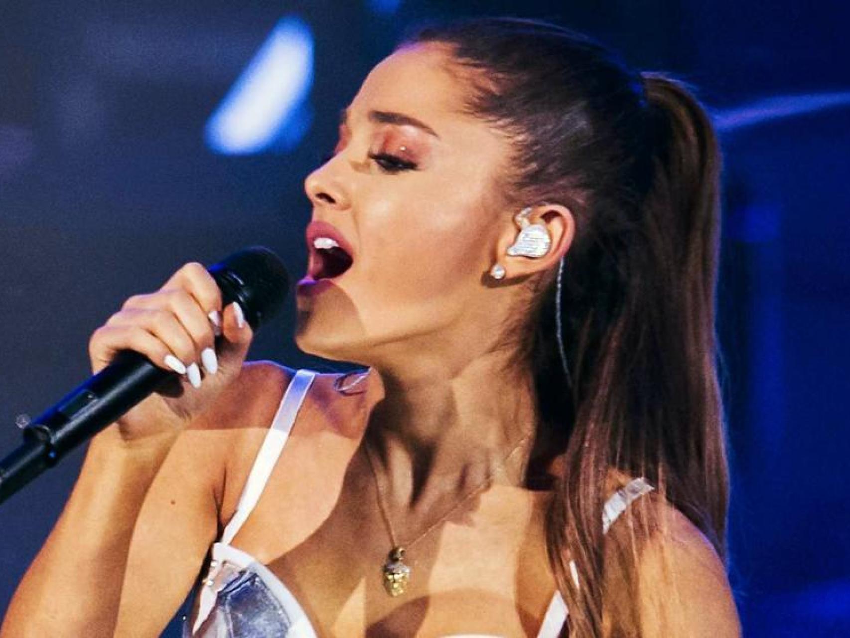 La artista Ariana Grande.