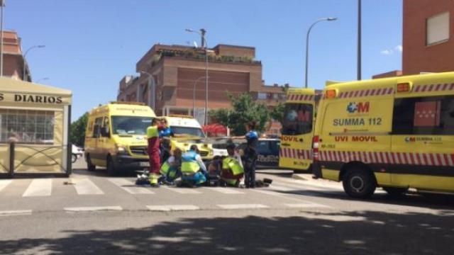 Mata de un puñetazo a un anciano que le recriminó su conducción temeraria en Madrid