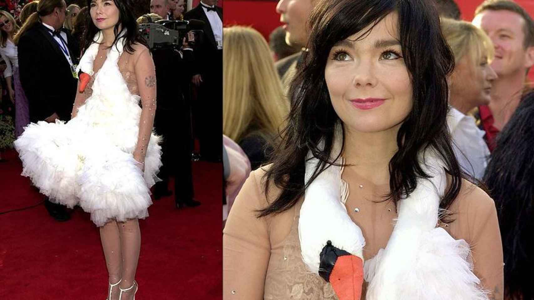 bjork-swan-dress 2001