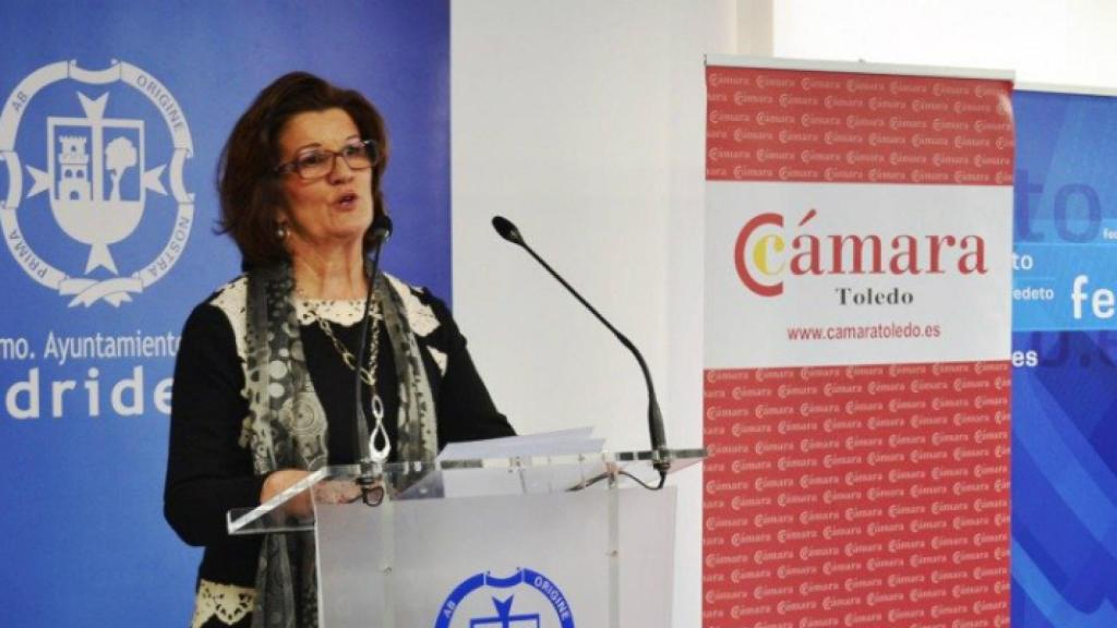 La presidenta de la Cámara de Comercio e Industria de Toledo, María Ángeles Martínez