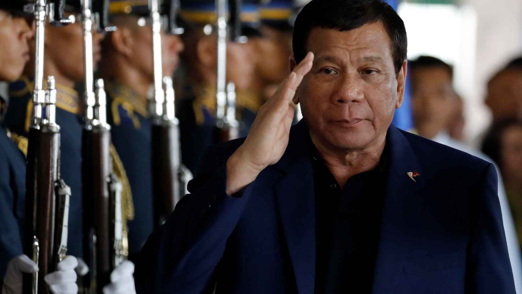 Duterte, este miércoles durante su visita a Rusia